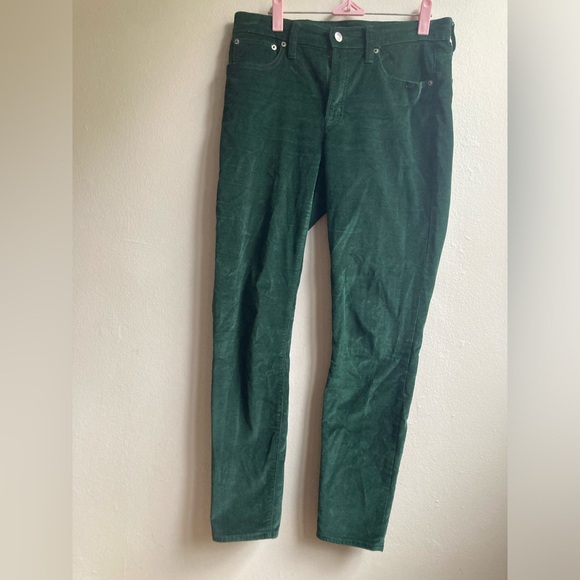 Green Velvet J Crew Jeans - Picture 3 of 13